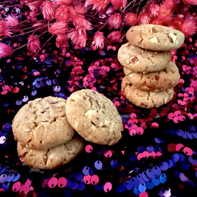 STRAWBERRY, VANILLA POD + WHITE CHOC PERFUME COOKIES